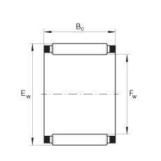 滾針及保持架組件 K15X21X15, 根據(jù) DIN 5405-1/ISO 3030 標(biāo)準(zhǔn)